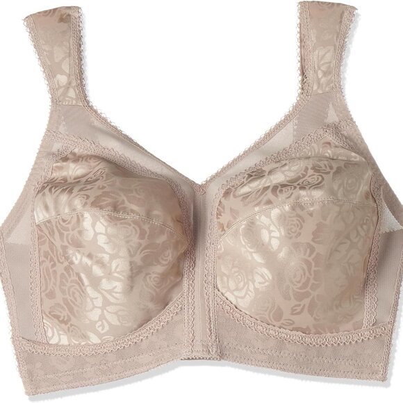 Playtex Bra 18 Hour Ultimate Shoulder Comfort Wirefree Bra - size 36DD in Toffee - Picture 3 of 3